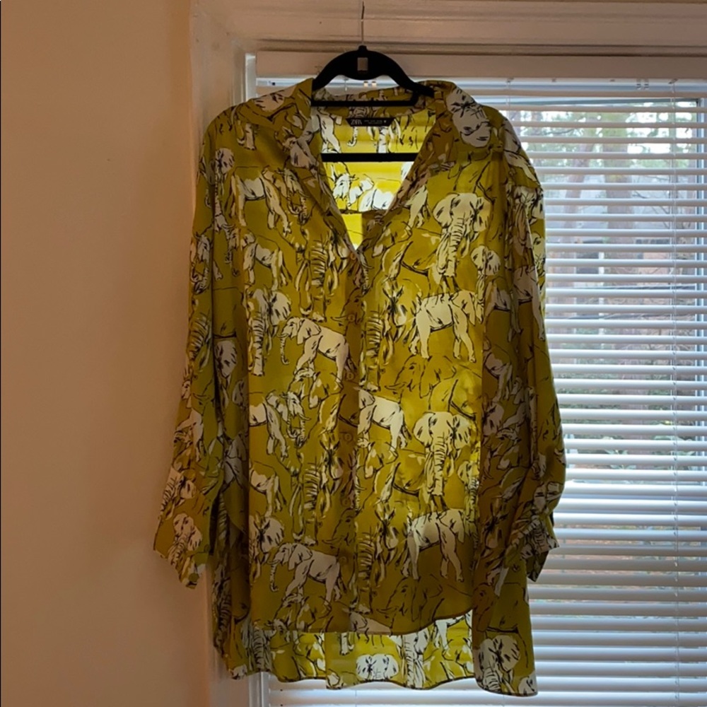 Zara elephant top